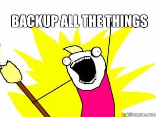 Backup All The Things