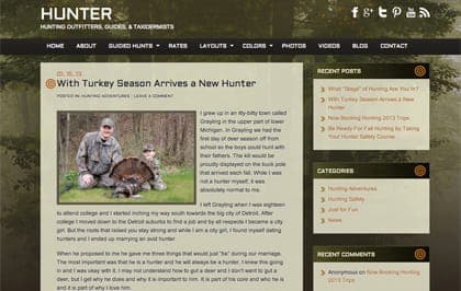 Hunter Blog Post