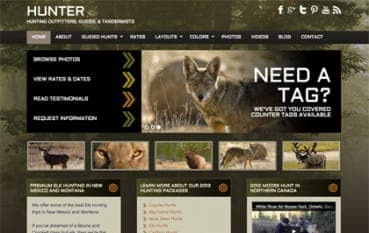 Hunter: Hunting WordPress Theme