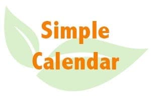 WP Simple Calendar