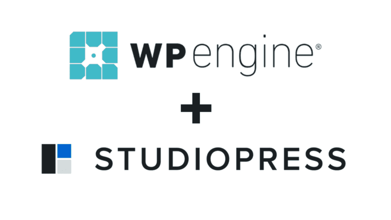 WP Engine and StudioPress logos