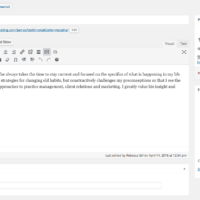 James Testimonial Entry