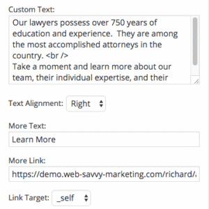 Richard CTA Set Up for Sample Meet Our Attorneys