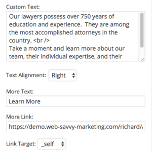 Richard CTA Set Up for Sample Meet Our Attorneys