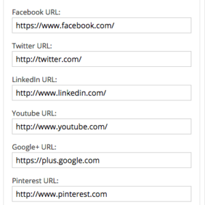 Richard Footer Social Media Set Up